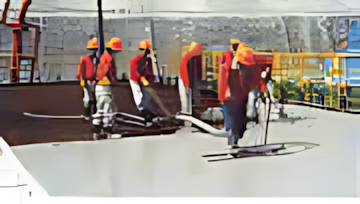Bertaraf hücresinin betonla kapatılması